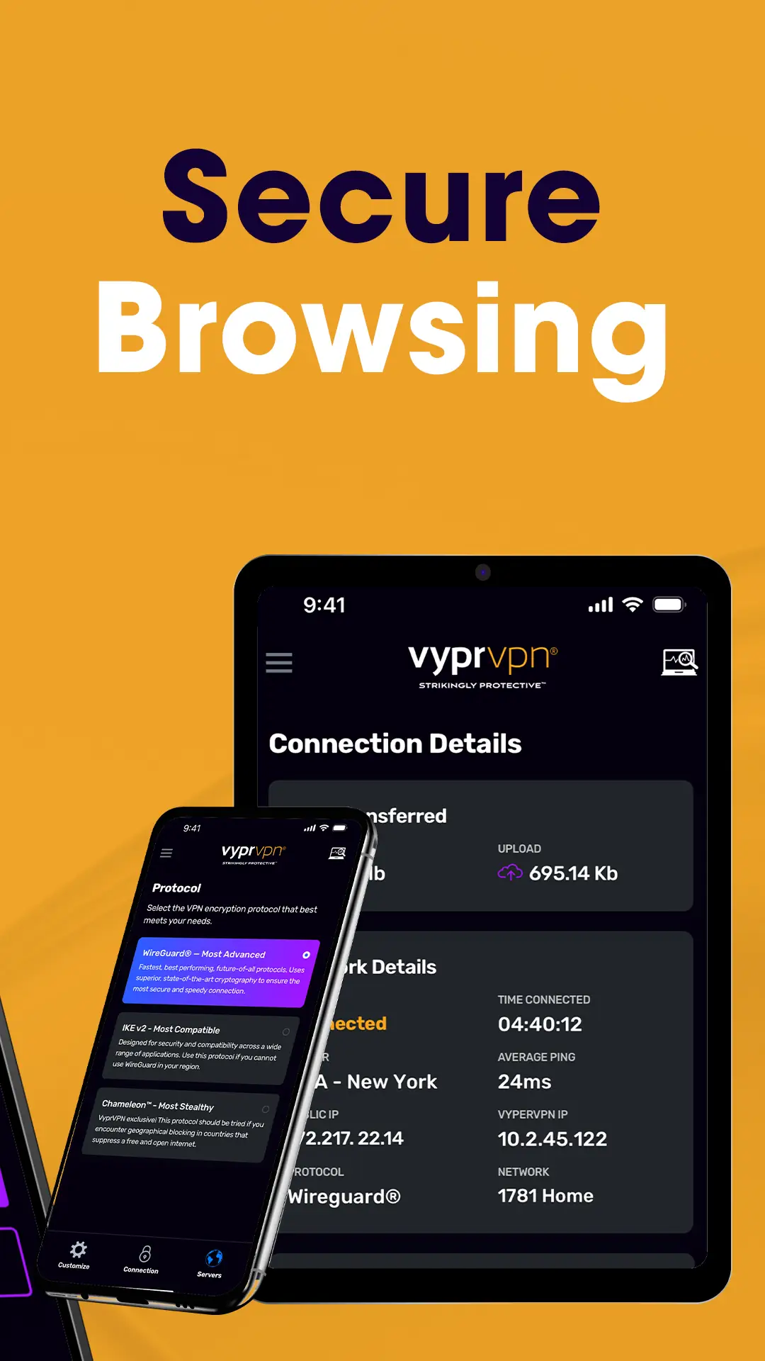 لقطة شاشة VyprVPN: Ultra-private VPN %د