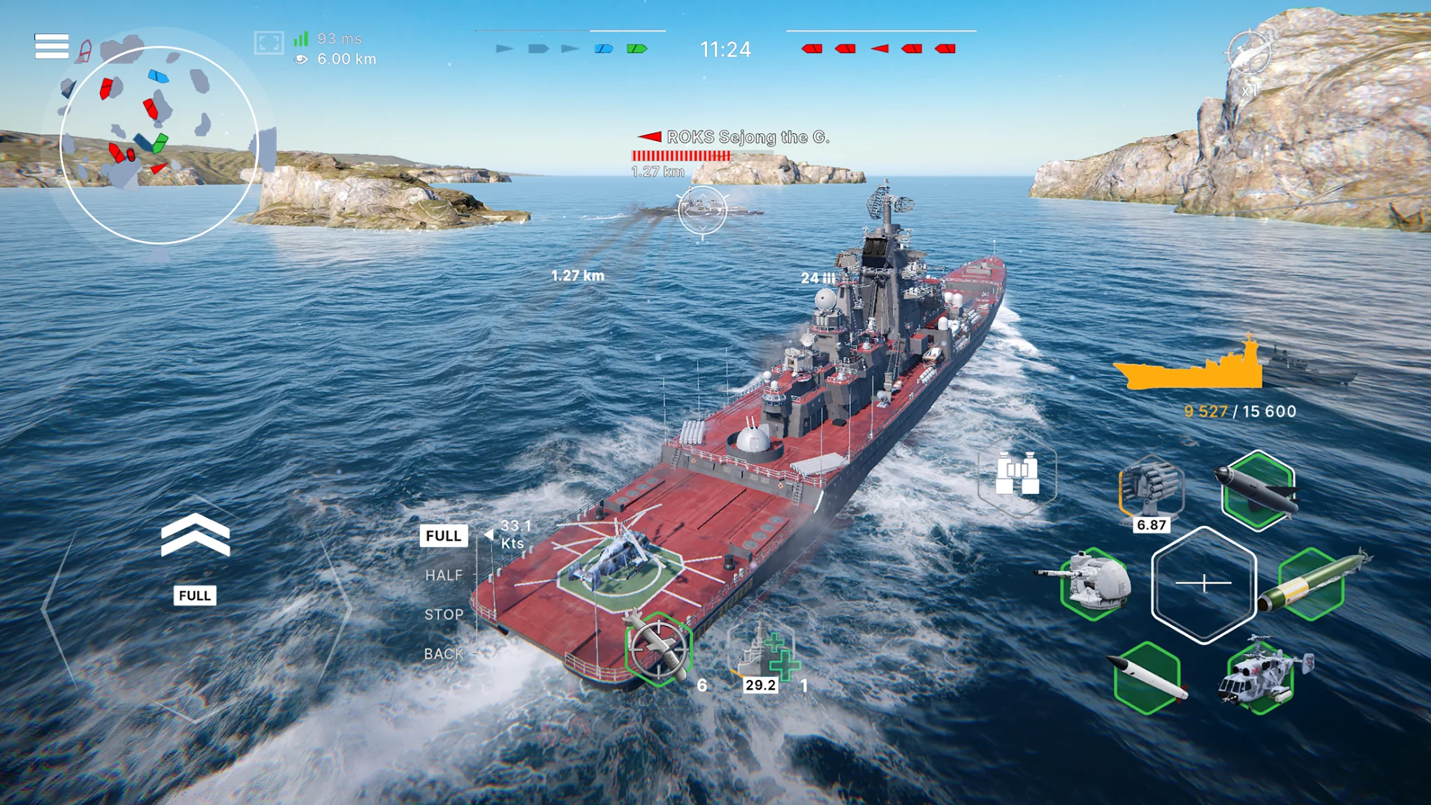 Screenshot Warships Mobile 2: Seeschlacht 1