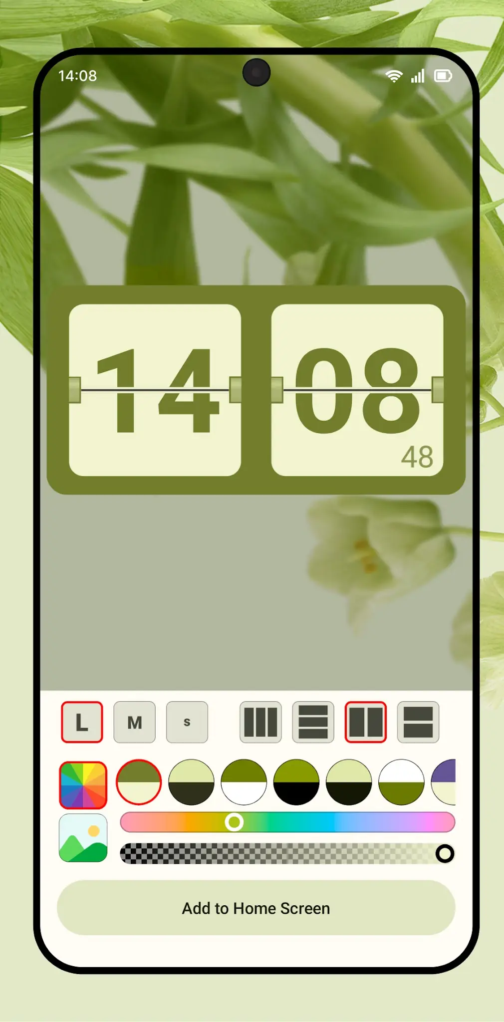 Скриншот Widgeet-Color Widgets(Widget) 2
