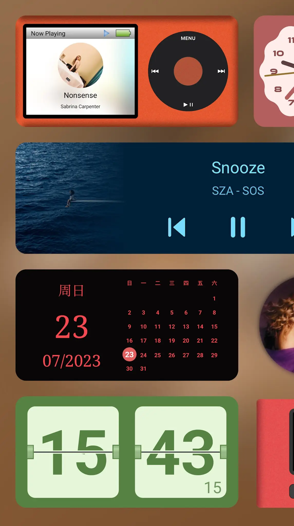 Скриншот Widgeet-Color Widgets(Widget) 3