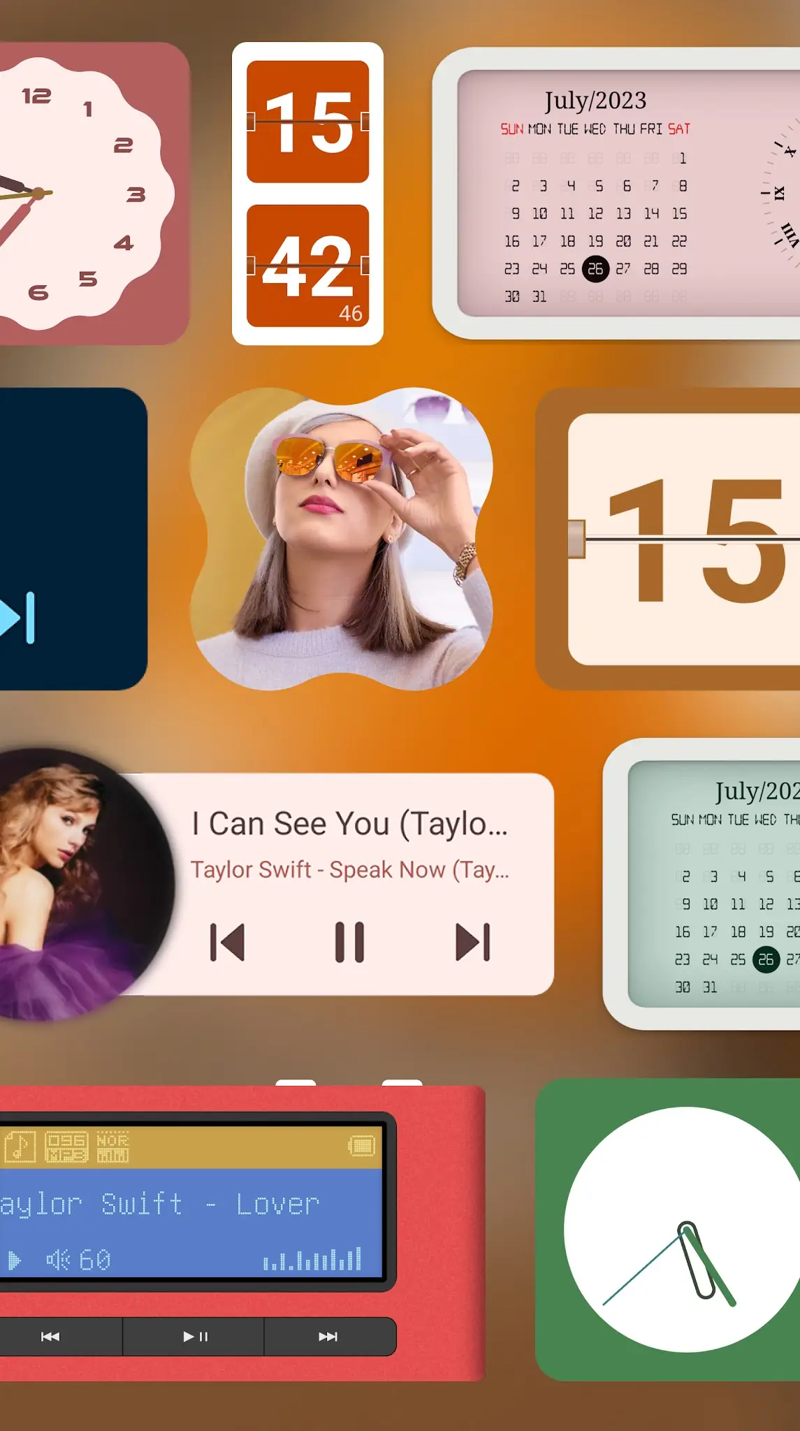 Скриншот Widgeet-Color Widgets(Widget) 4