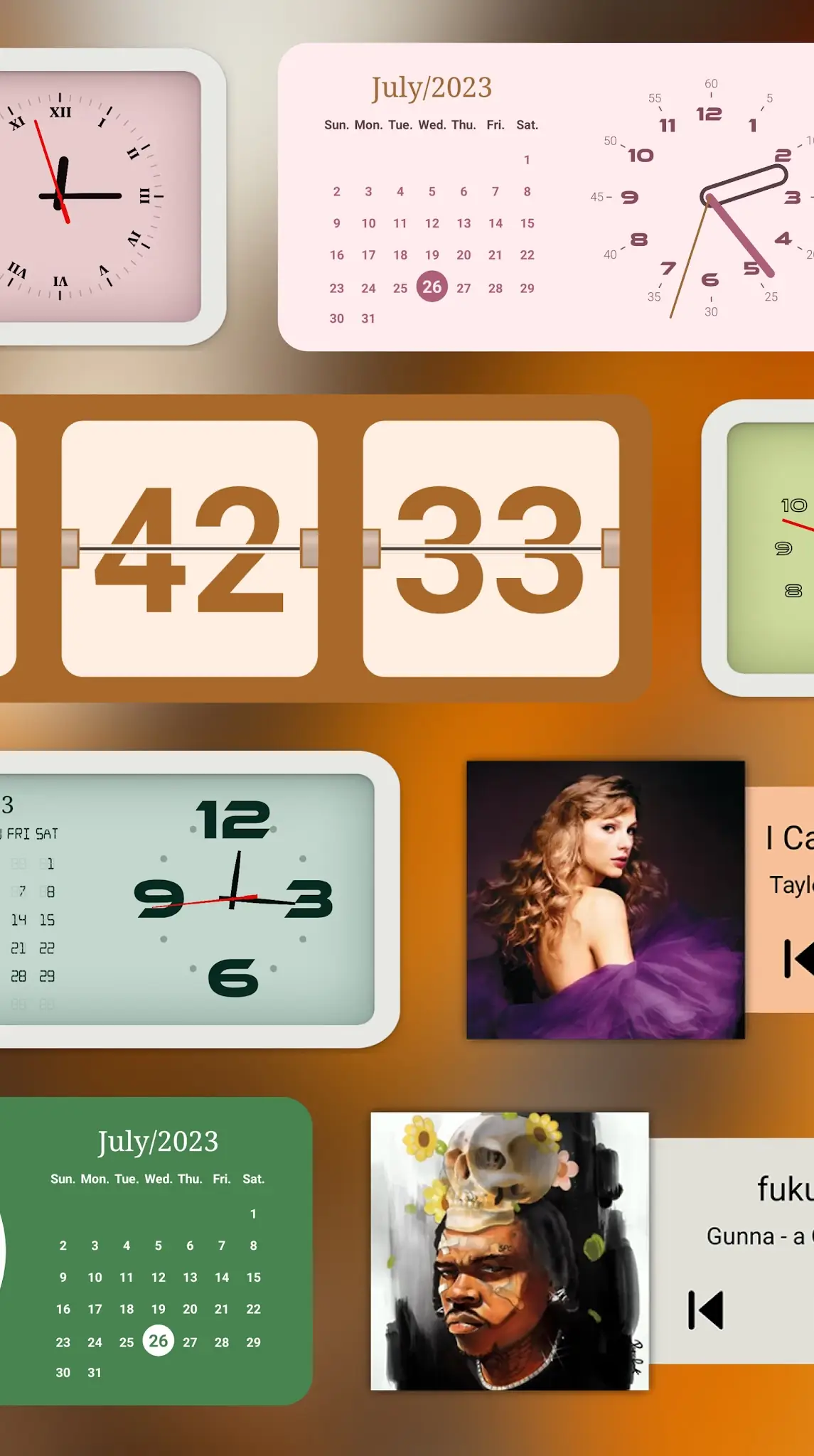 Скриншот Widgeet-Color Widgets(Widget) 5