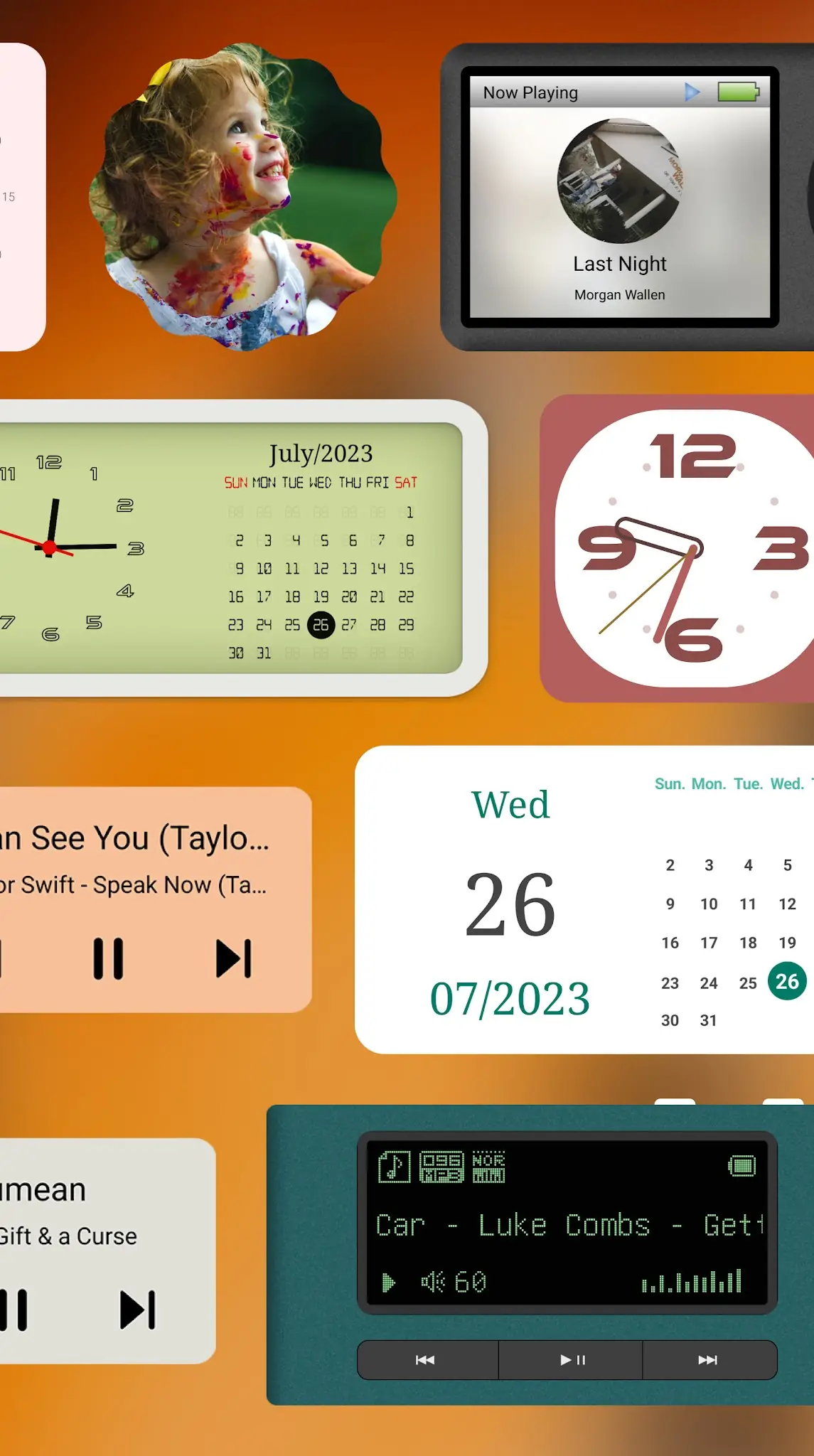 Скриншот Widgeet-Color Widgets(Widget) 6