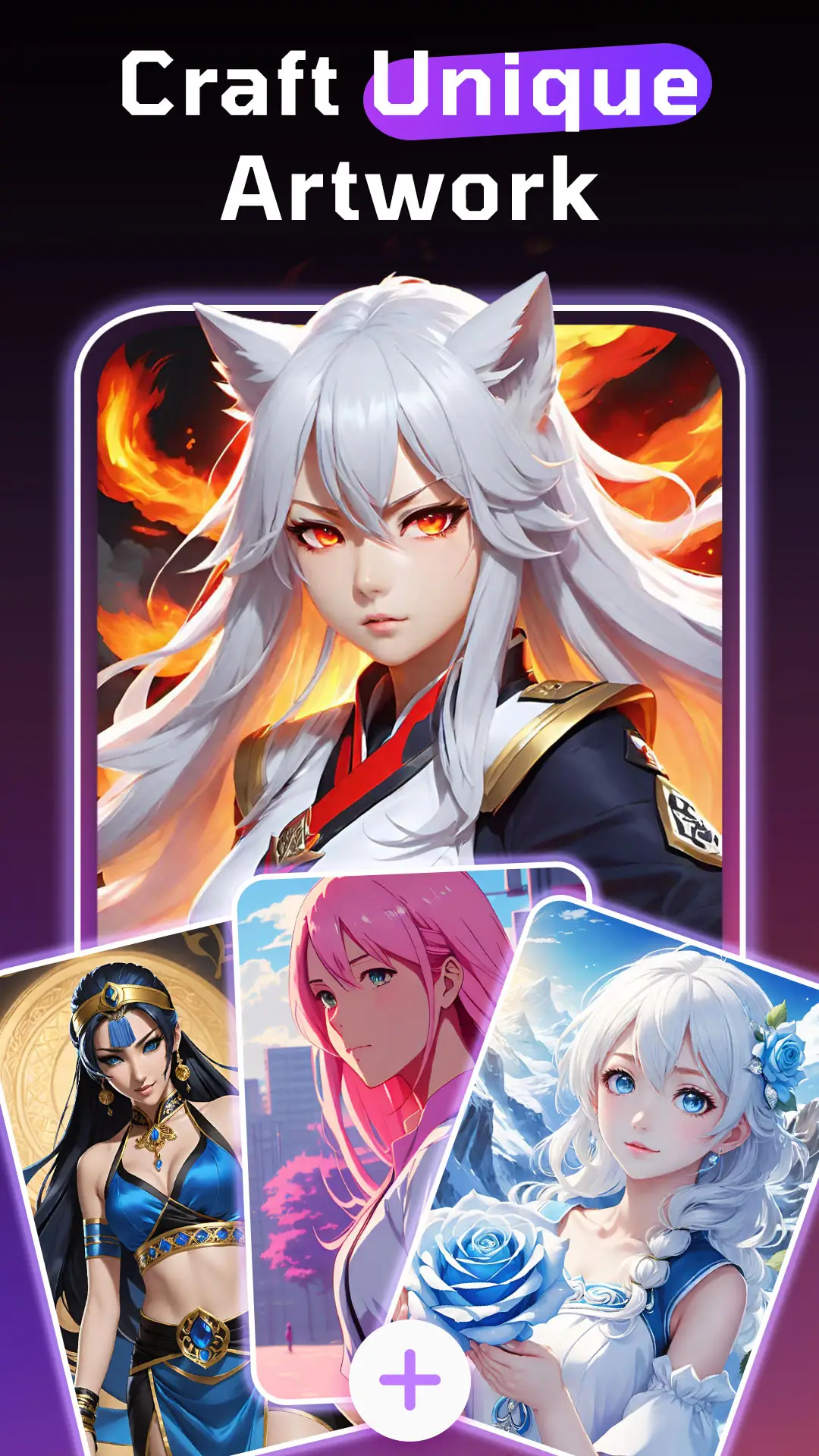 Capture d'écran WOMBO Dream - AI Art Generator 5