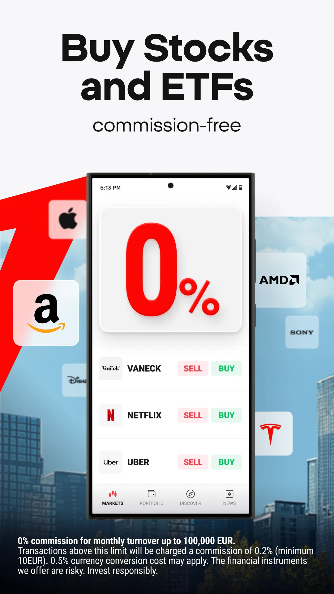 Captură de ecran XTB Online Investing 2