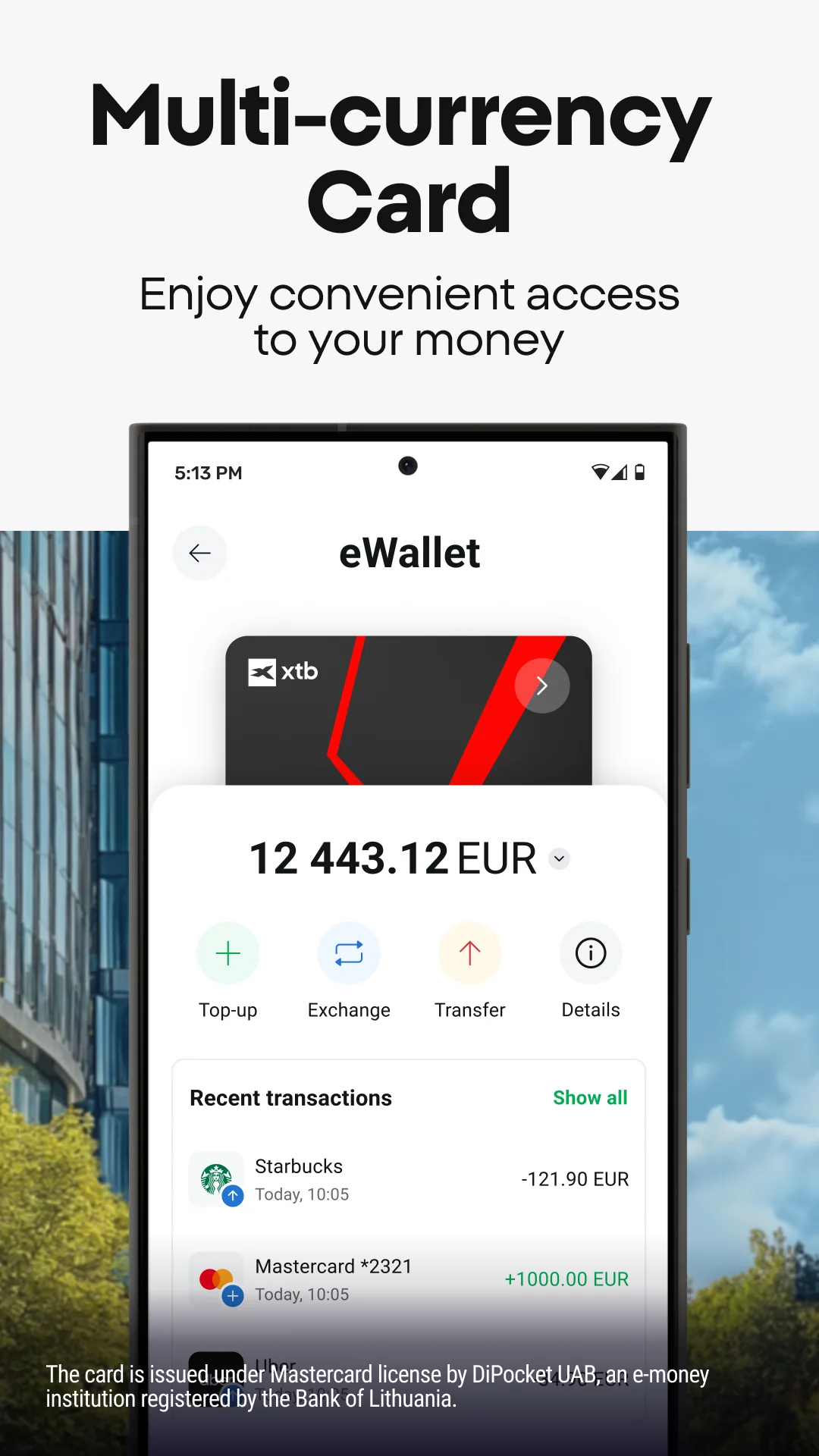 Captură de ecran XTB Online Investing 5