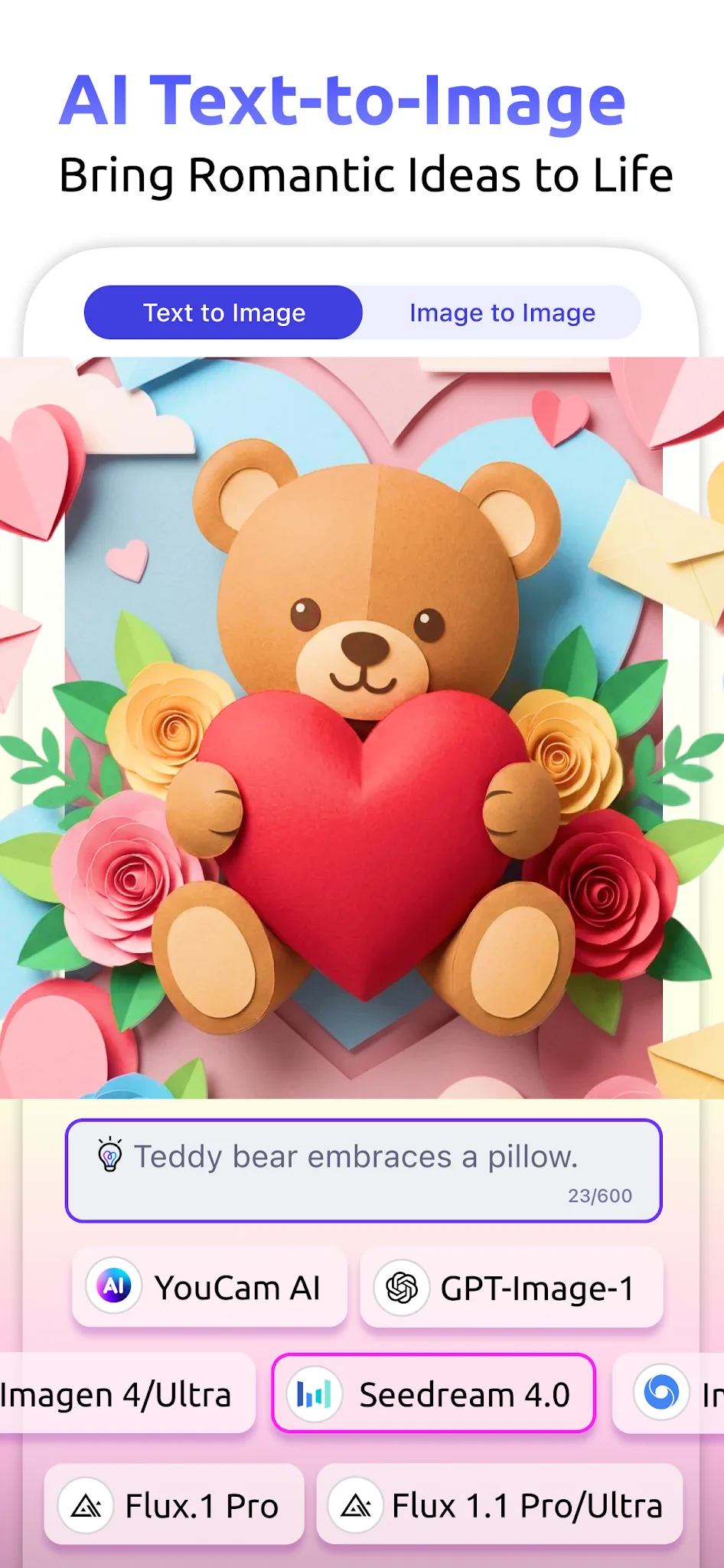 Скриншот YouCam AI Pro: AI Image &Video 2