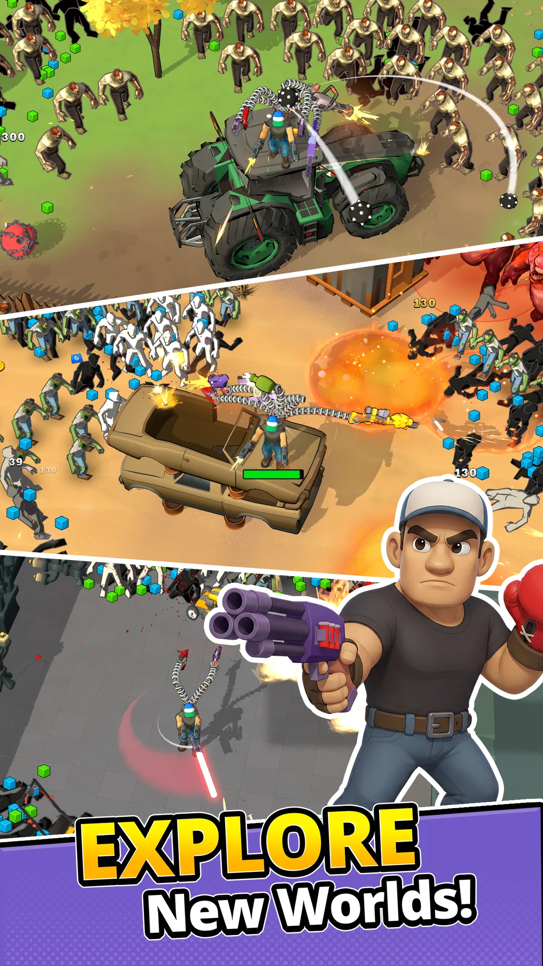 لقطة شاشة Z Survivor: Backpack Shooter %د