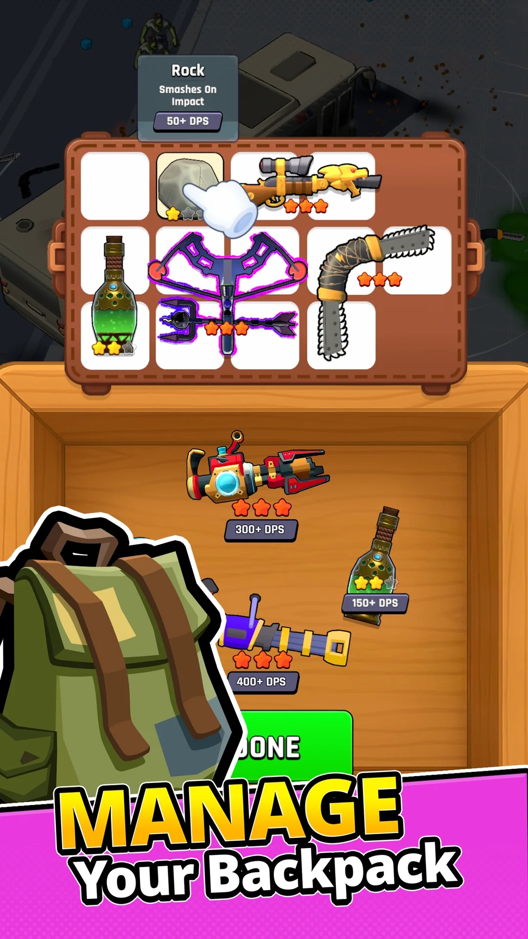 لقطة شاشة Z Survivor: Backpack Shooter %د
