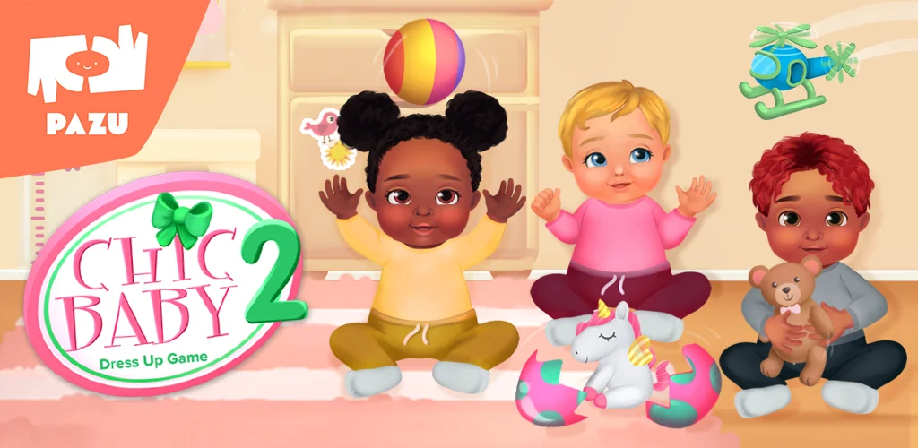 Baby care game & Dress up 游戏 Android 封面艺术