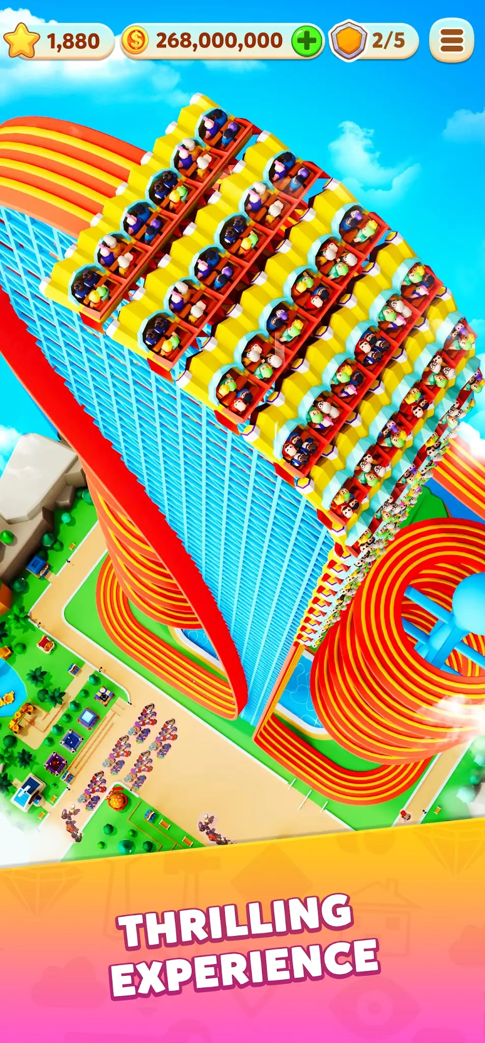 Snímek obrazovky Carnival Tycoon: Coin Games 3
