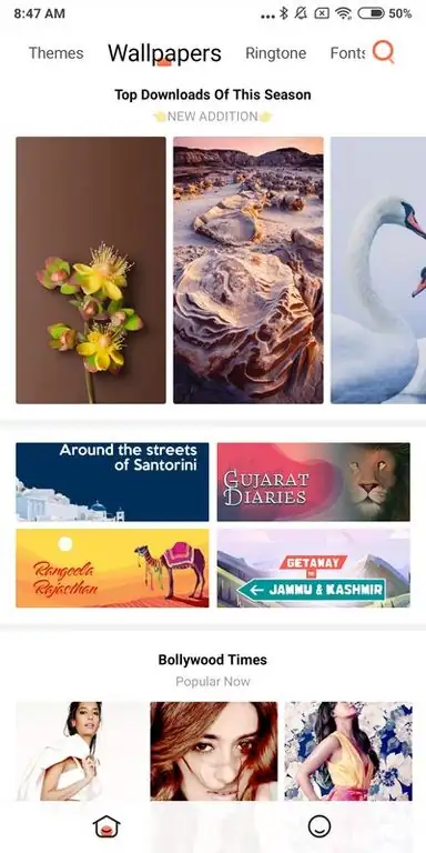 Captura de pantalla Xiaomi Themes 2