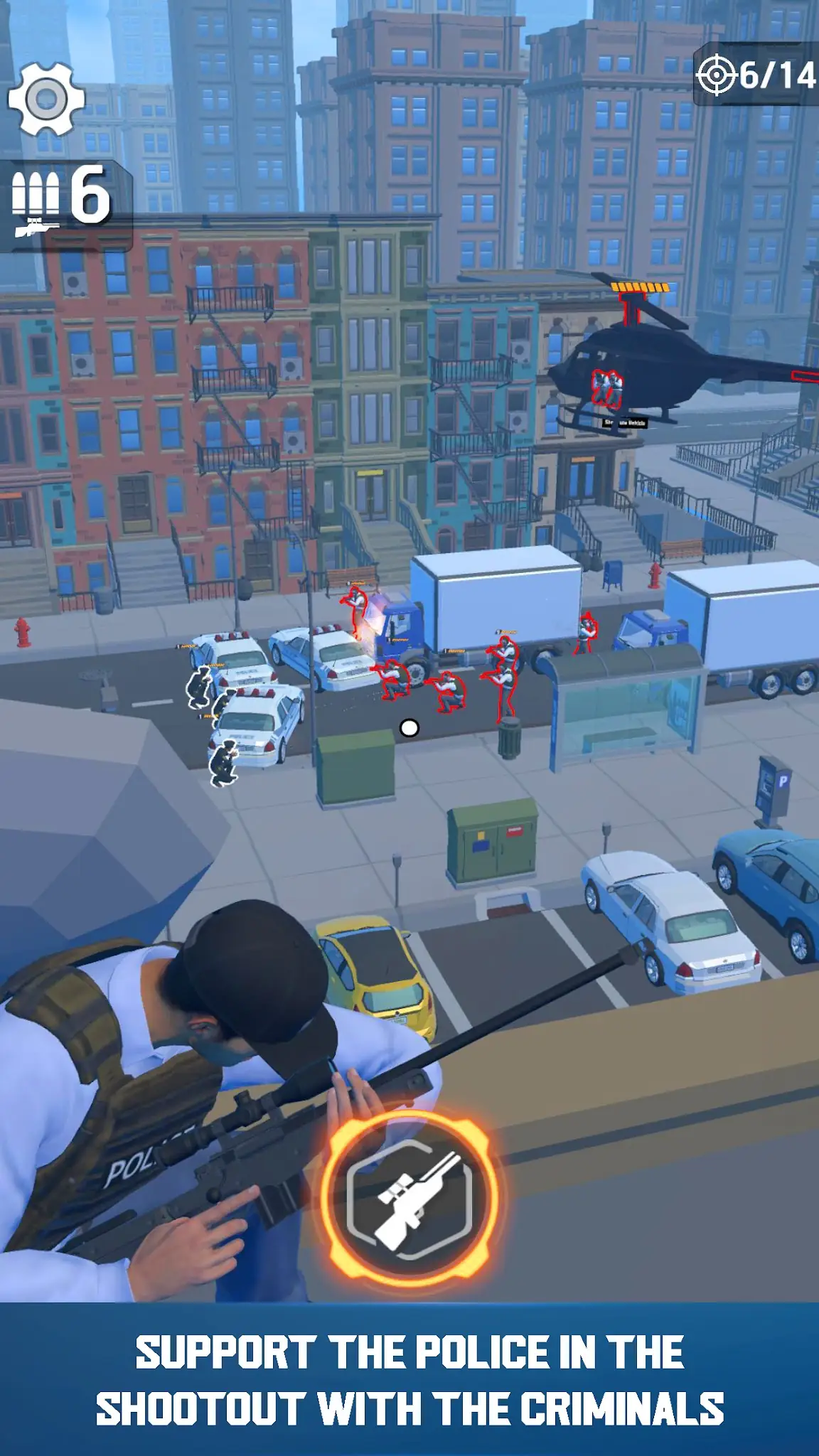 Screenshot Cop Pursuit: Gun Shooting 4