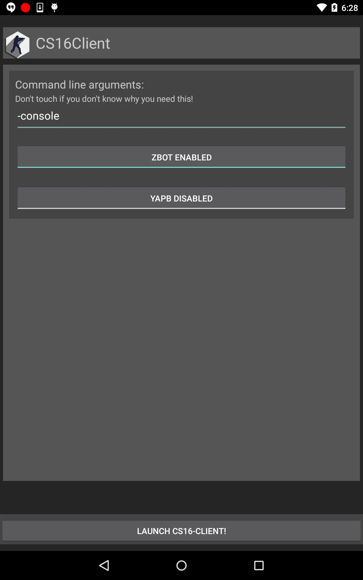 Скриншот CS16Client (Old Engine) 5