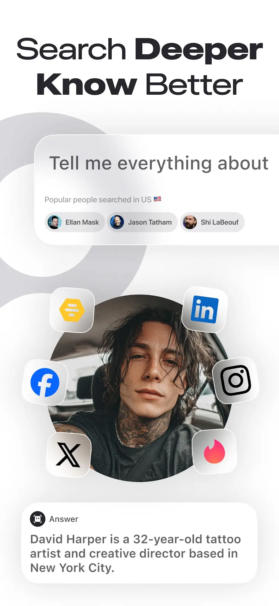 Скриншот Deepsearch AI Search Assistant 1