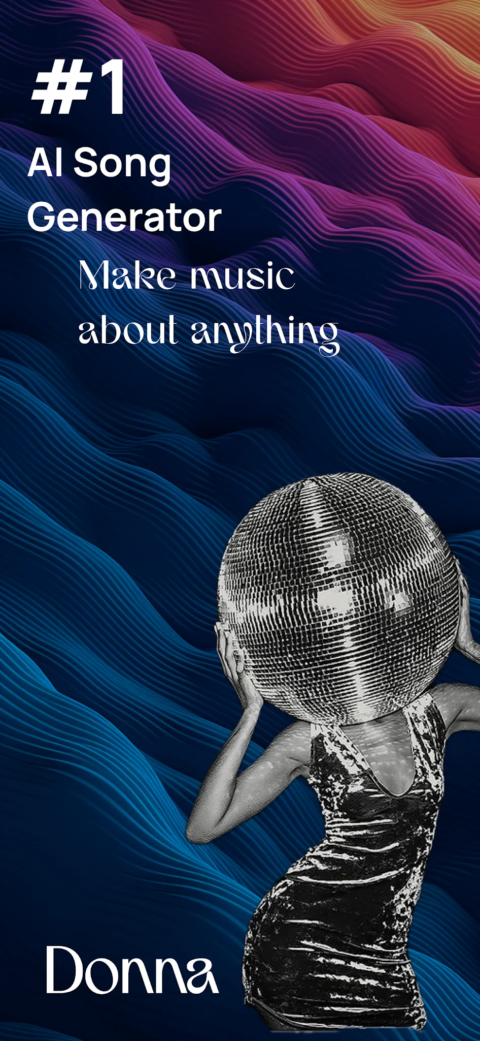 Скриншот Donna AI Song & Music Maker 1