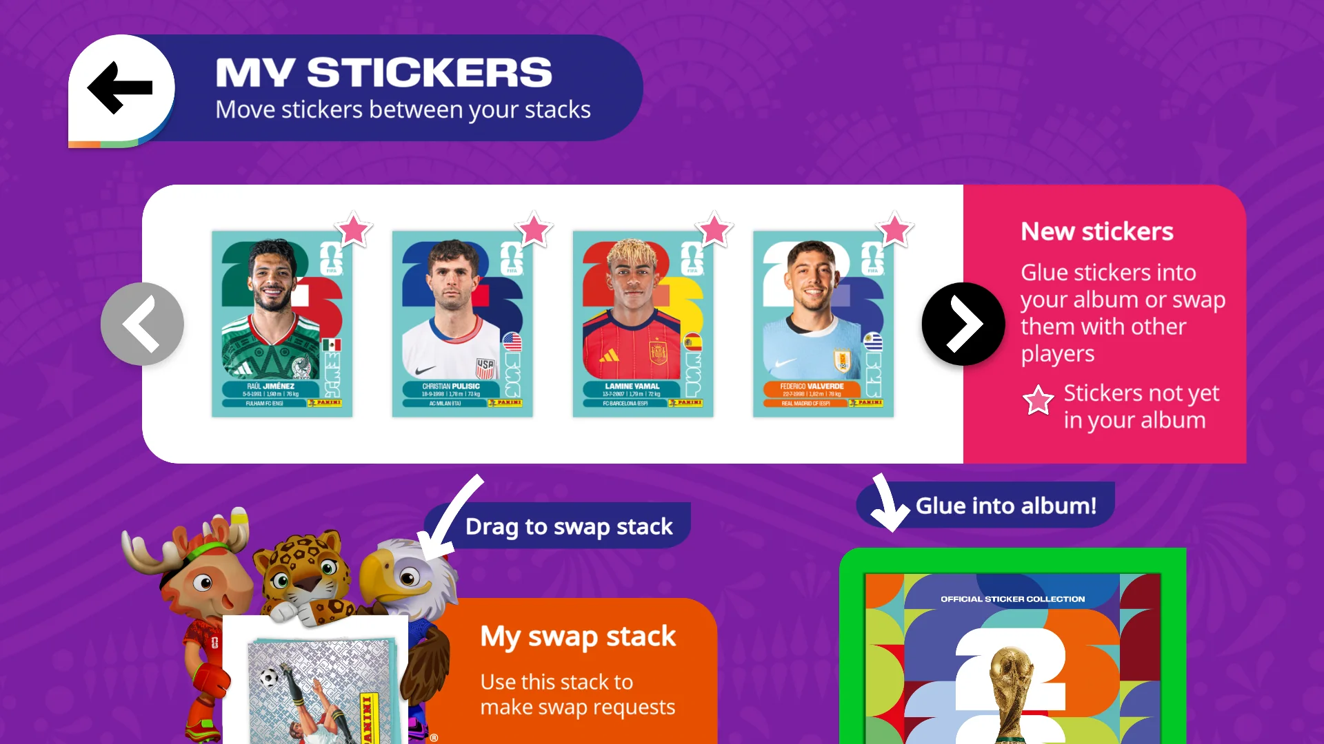 Captura de tela FIFA Panini Collection 3