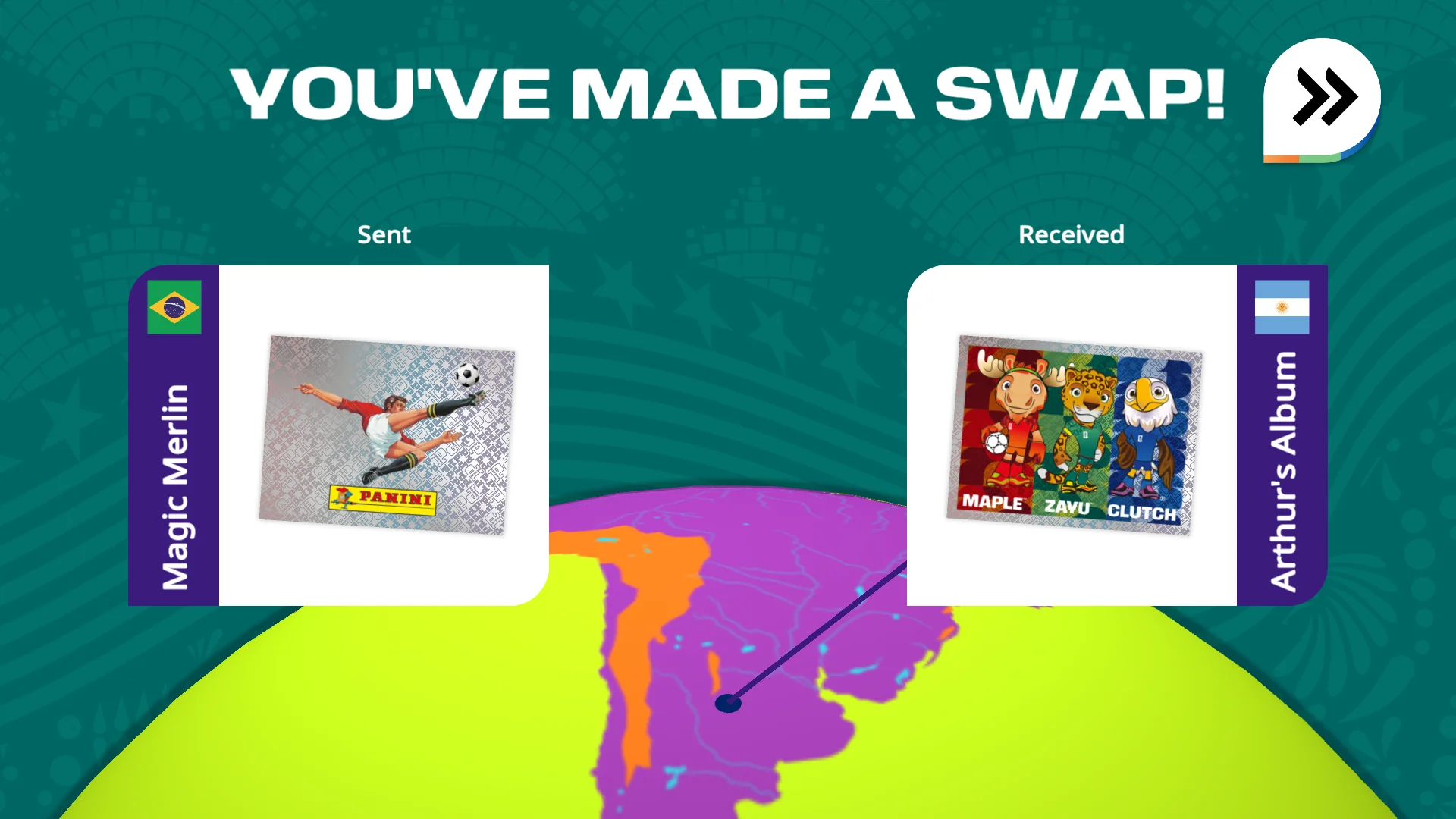 Captura de tela FIFA Panini Collection 6