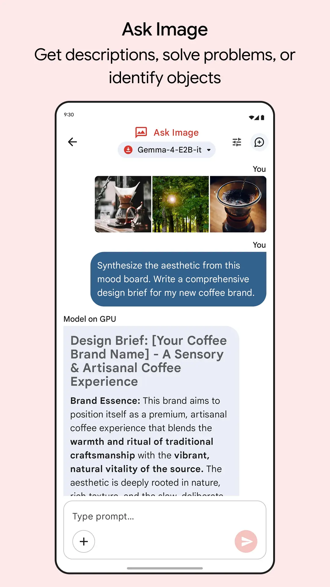 Ảnh chụp màn hình Google AI Edge Gallery 4