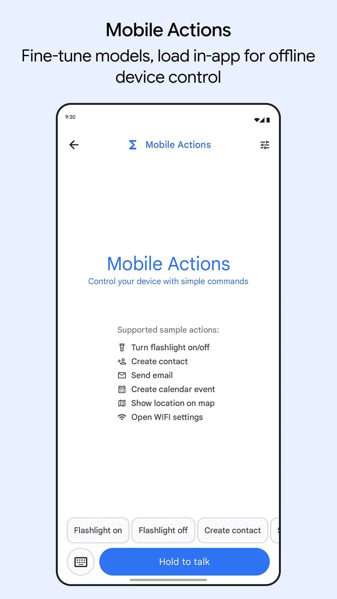 Ảnh chụp màn hình Google AI Edge Gallery 6