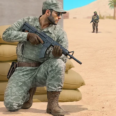 Elite Commando: Gun Games Ícone