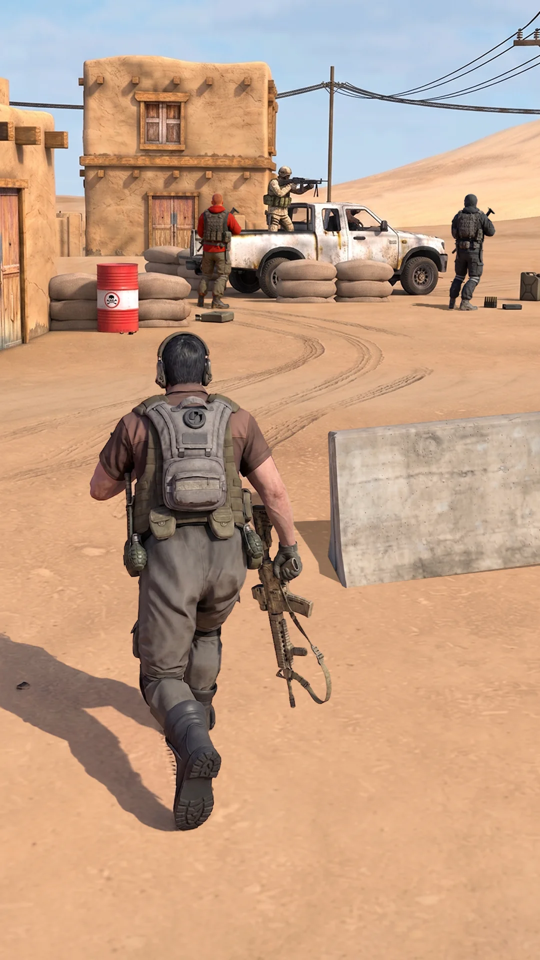 Captura de tela Elite Commando: Gun Games 1