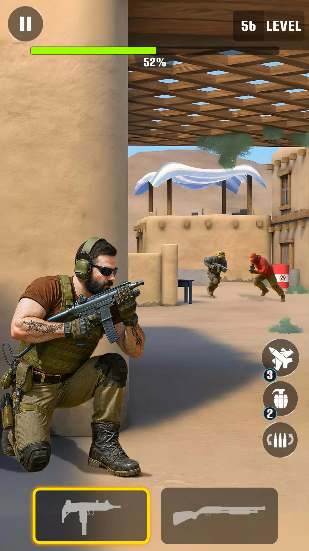 Captura de tela Elite Commando: Gun Games 7