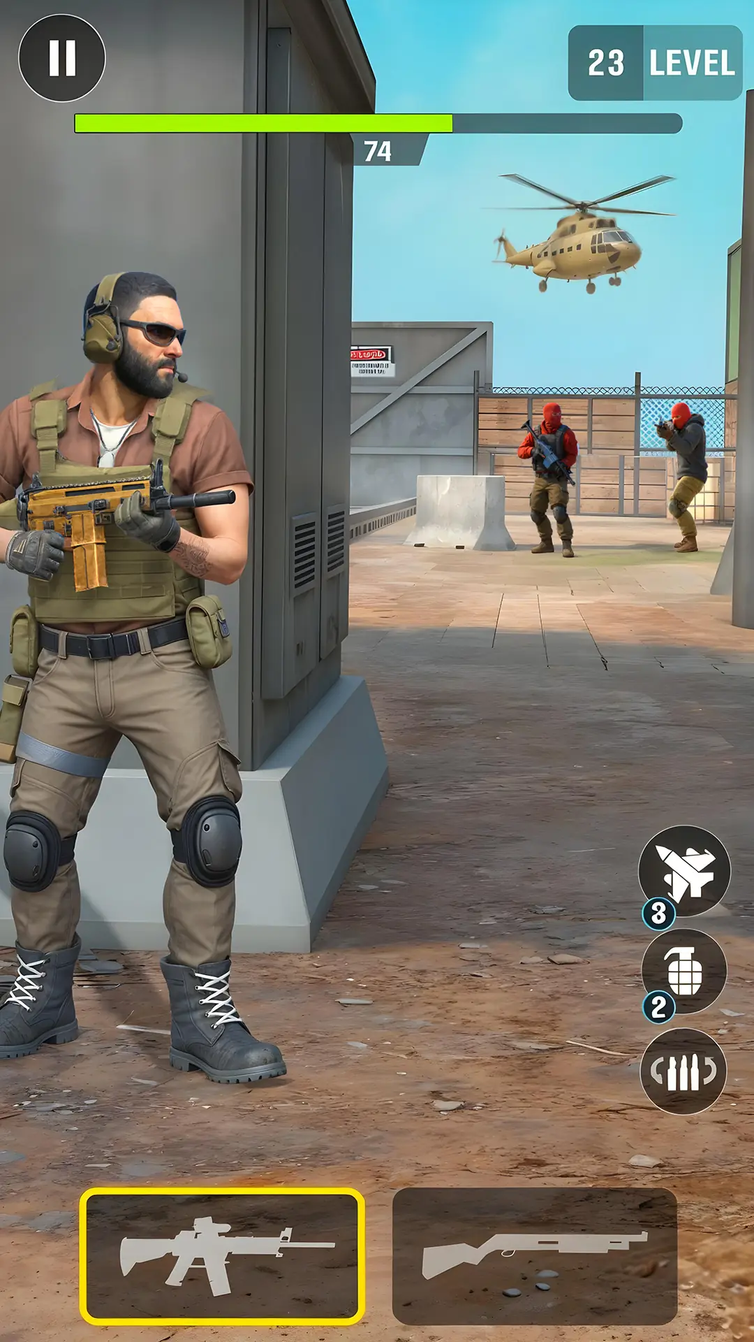 Captura de tela Elite Commando: Gun Games 8