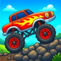 Kids Monster Truck Games 2+