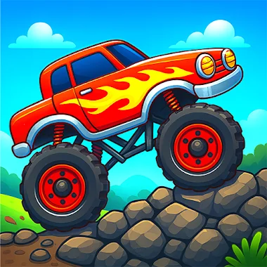 Kids Monster Truck Games 2+ Иконка