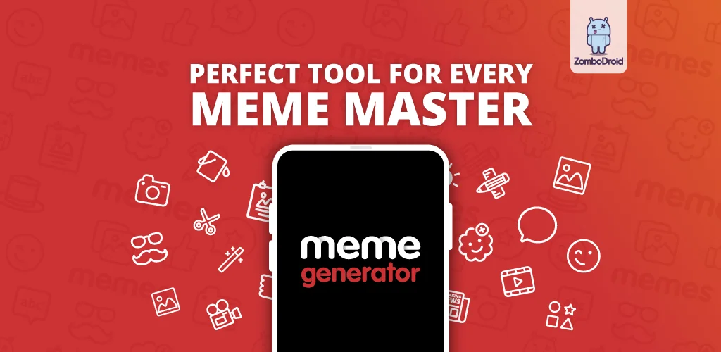 Meme Generator अनुप्रयोग Android के लिए कवर आर्ट