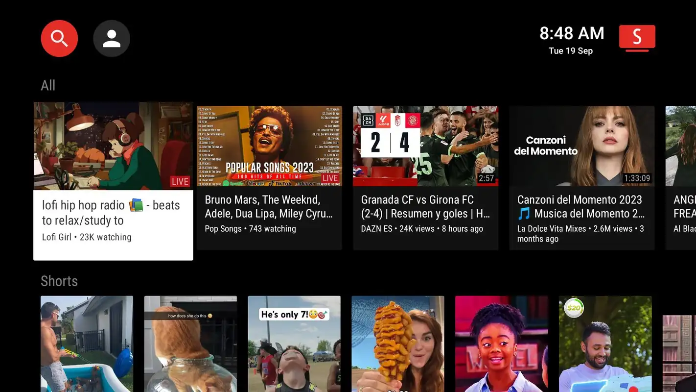 لقطة شاشة 1 لـ SmartTube