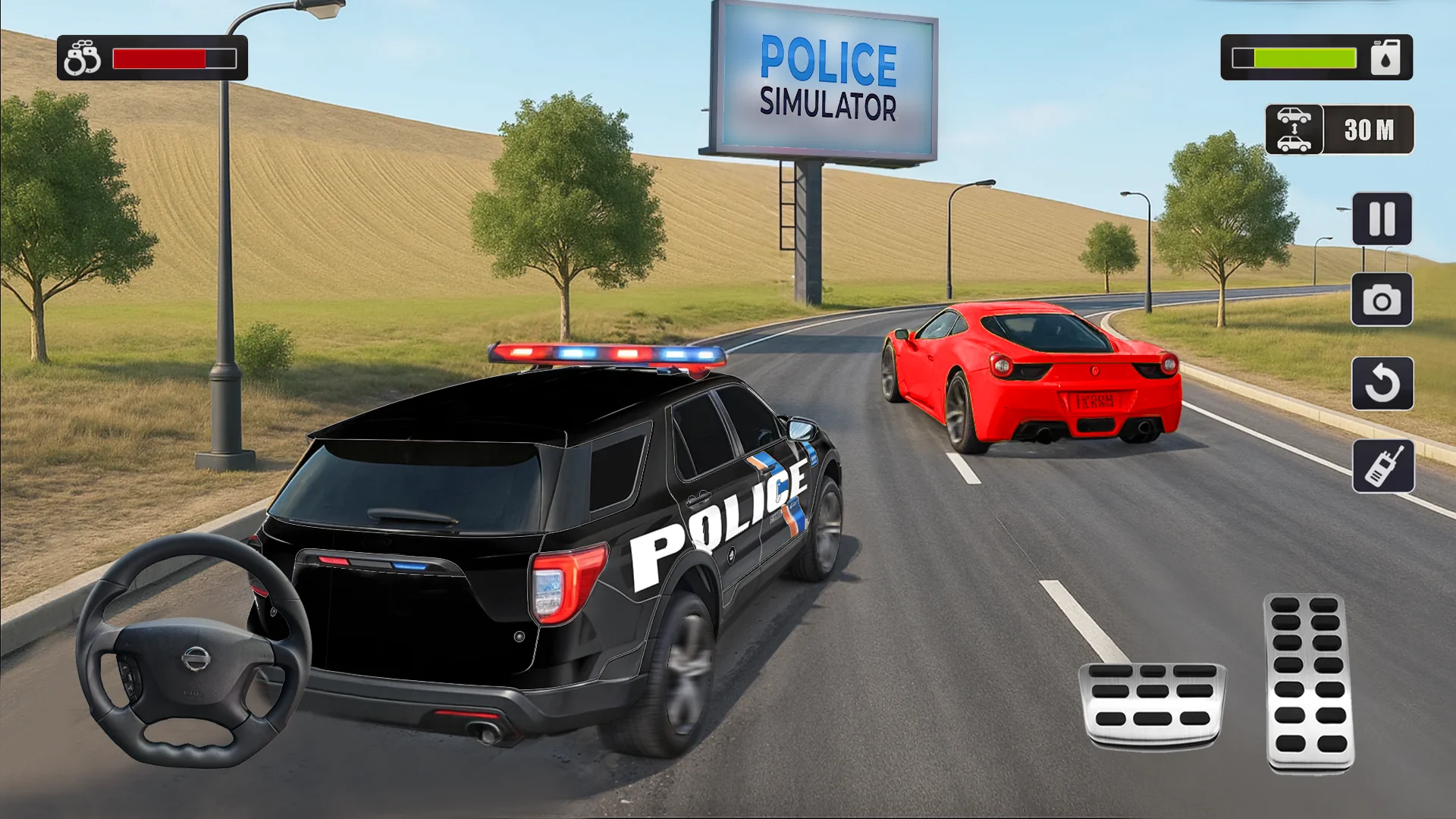 Captura de tela Police Simulator: Car Games 2