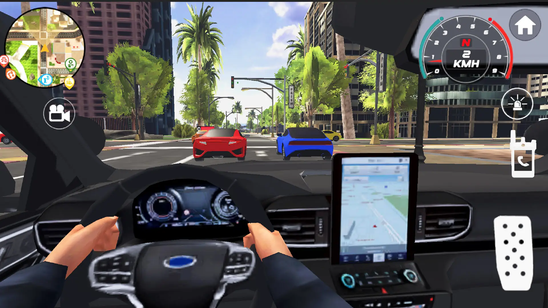 Captura de tela Police Simulator: Car Games 3