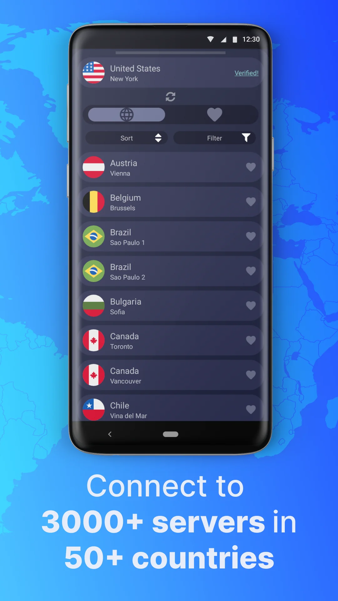 Снимка на екрана Private & Secure VPN: TorGuard 2