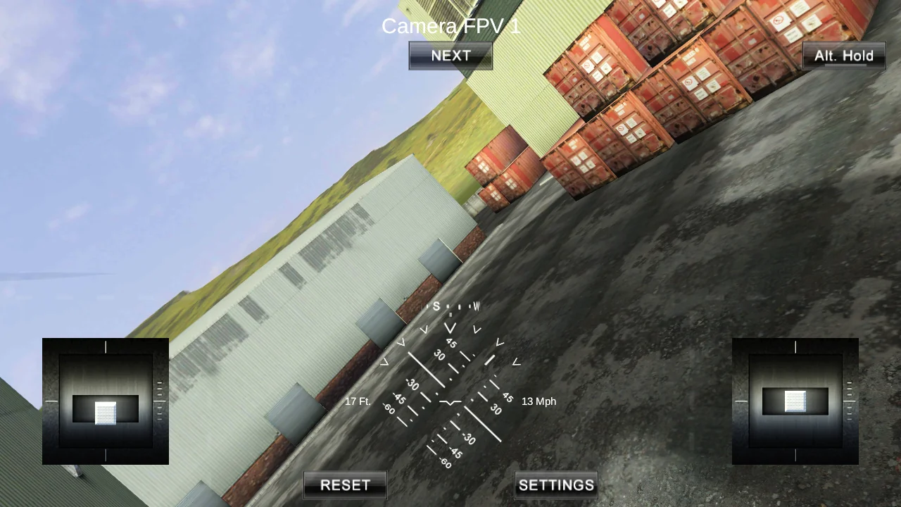 Capture d'écran Quadcopter FX Simulator 4