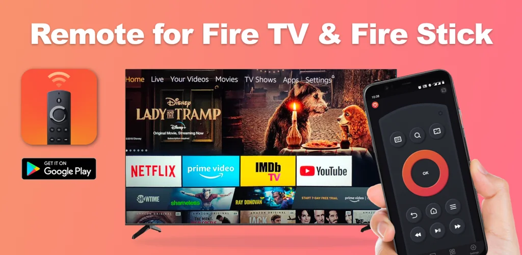 Remote for Fire TV & FireStick приложение корица за Android