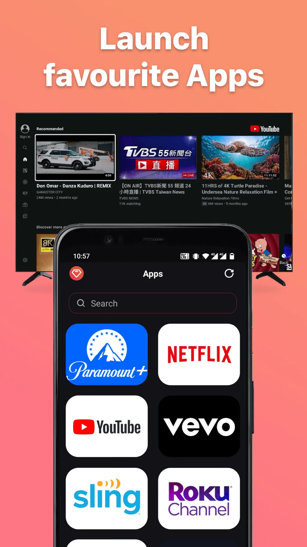 Снимка на екрана Remote for Fire TV & FireStick 2