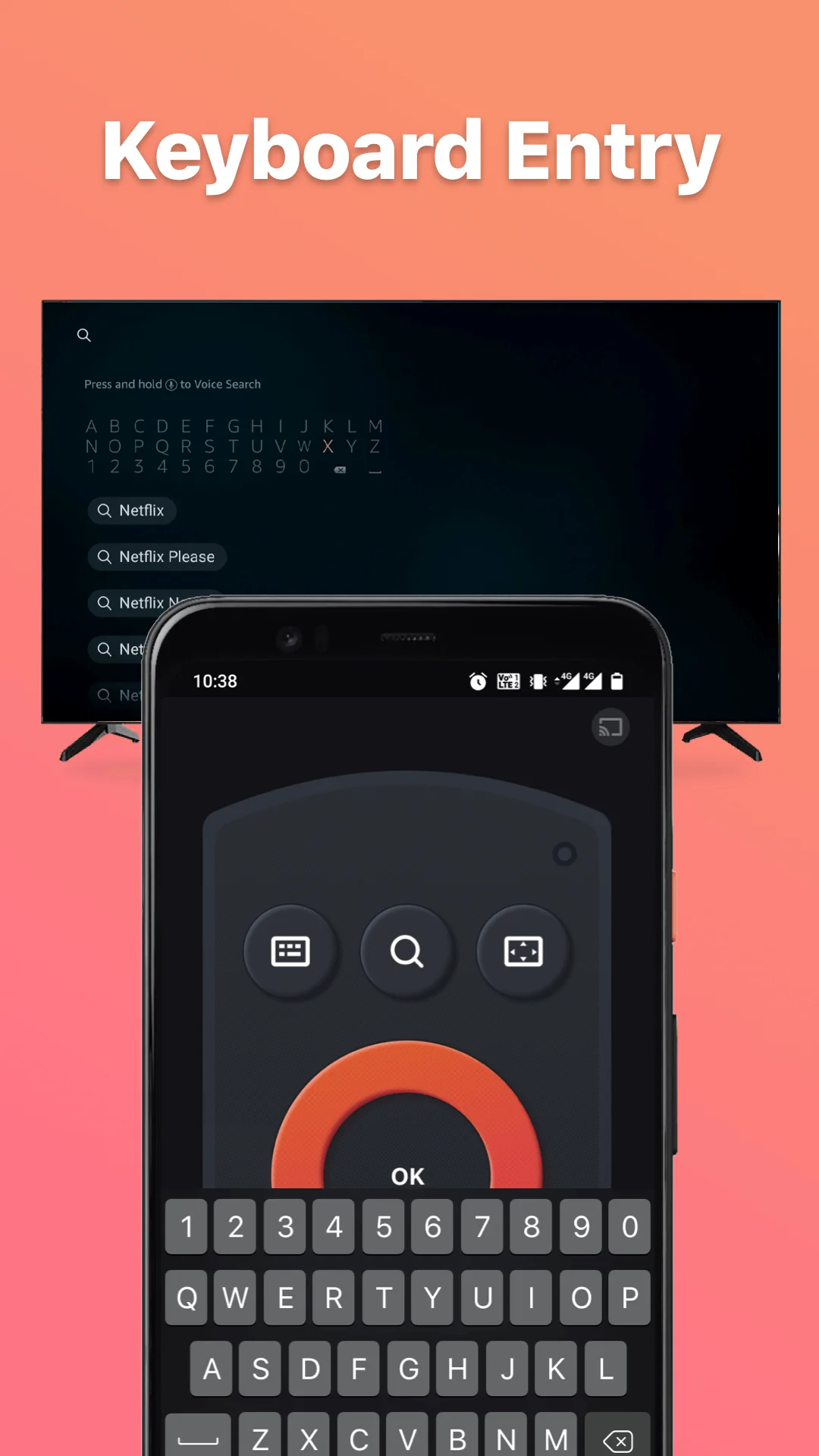 Снимка на екрана Remote for Fire TV & FireStick 3