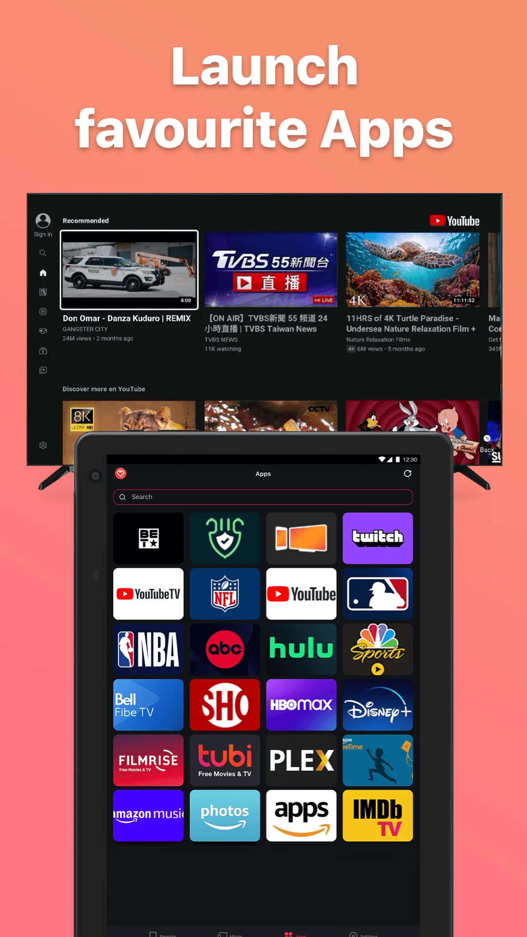 Снимка на екрана Remote for Fire TV & FireStick 8