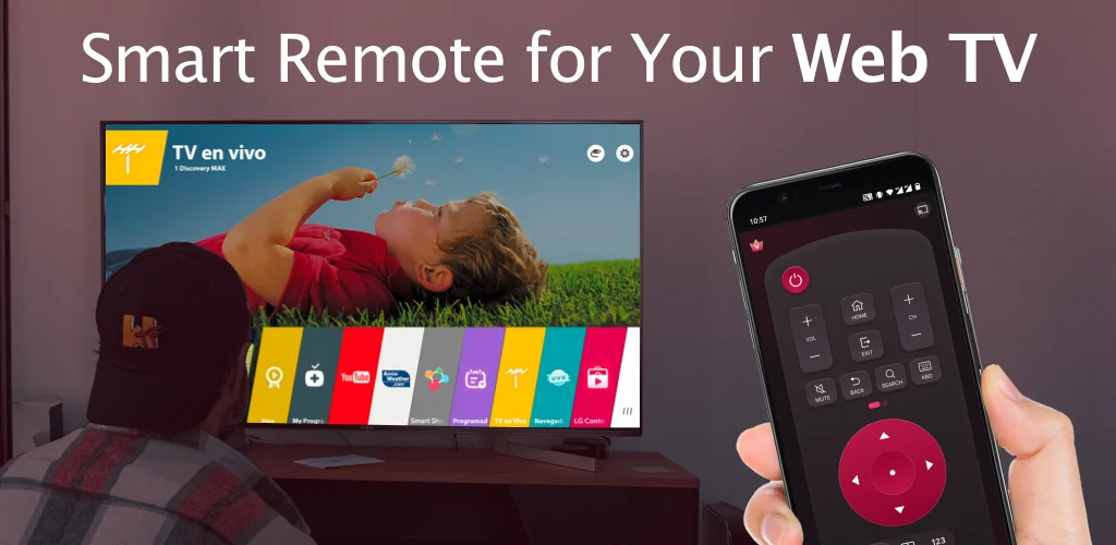 Remote for Smart Web TV aplicația copertă pentru Android
