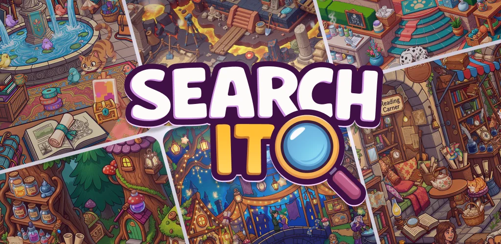 Search It – Objetos Ocultos juego carátulas para Android