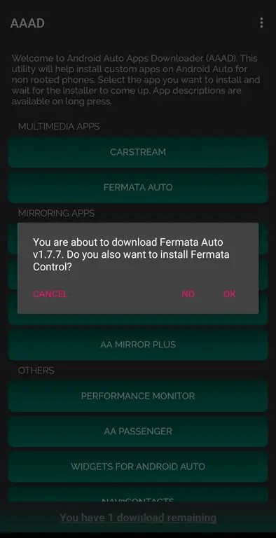Ekran Görüntüsü Android Auto Apps Downloader 3