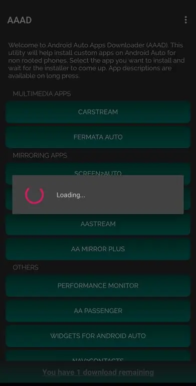 Ekran Görüntüsü Android Auto Apps Downloader 4