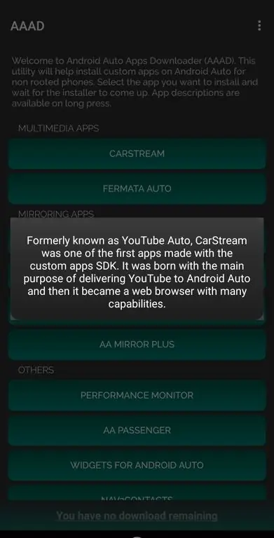 Ekran Görüntüsü Android Auto Apps Downloader 9
