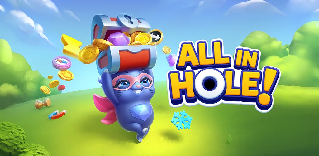 All in Hole: Black Hole Games игра обложка для Android