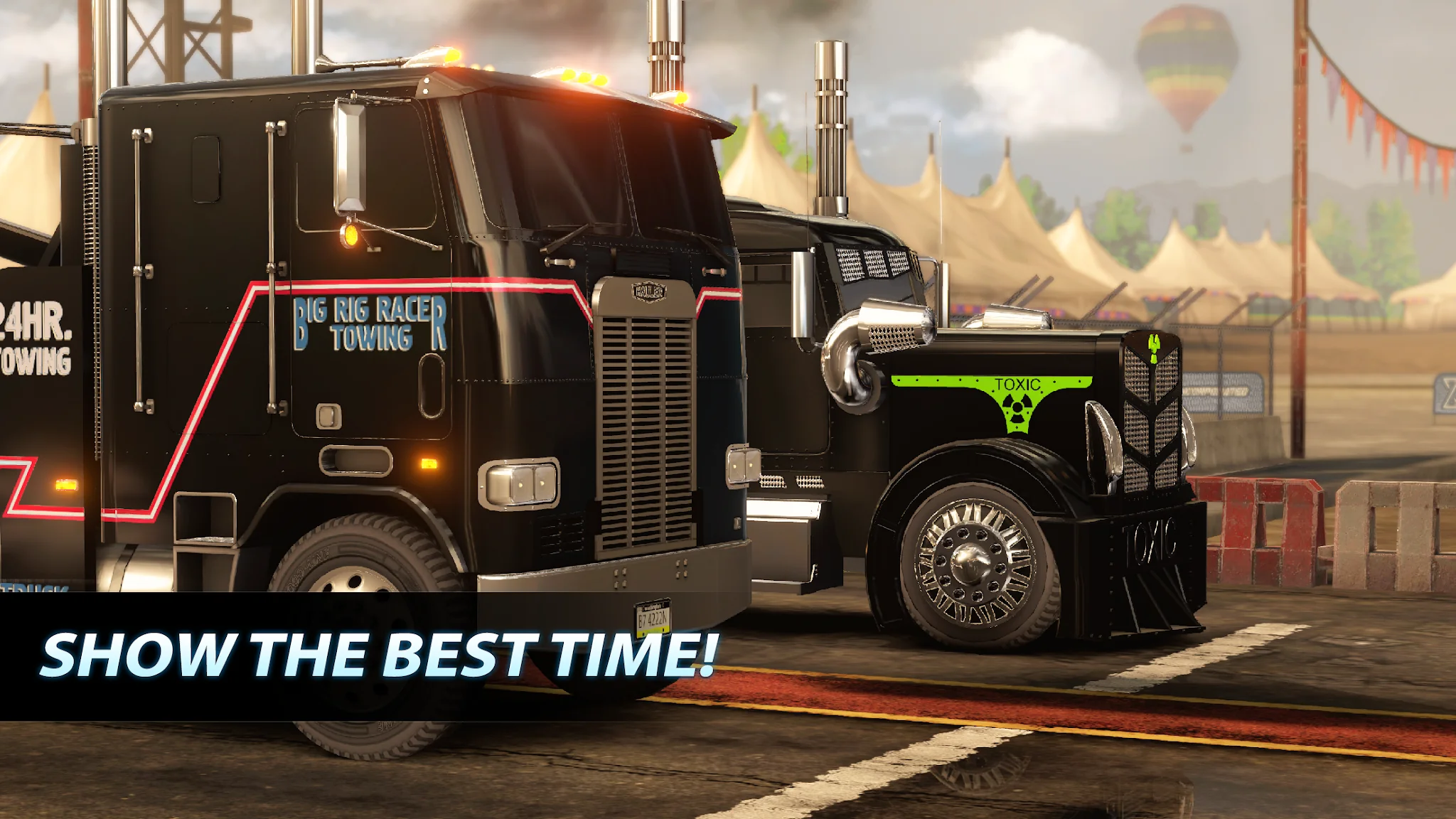 Скриншот Big Rig Racing: Drag racing 4