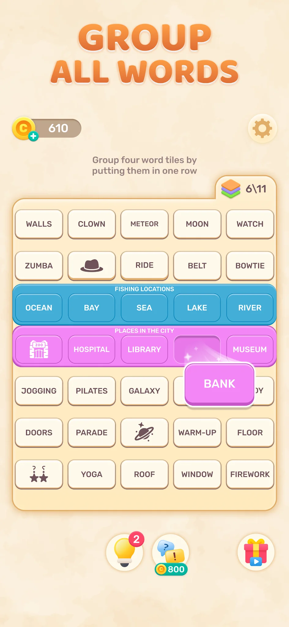 Screenshot Connect Word: Association Game 2