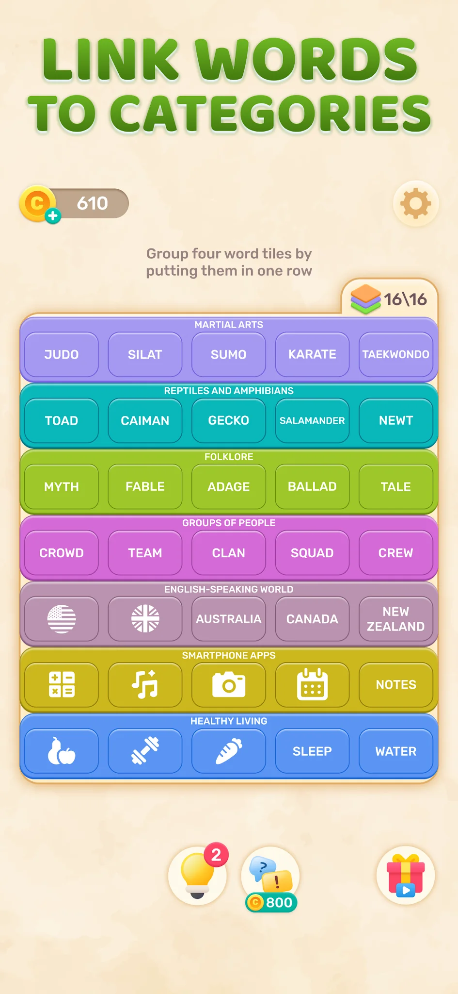 Screenshot Connect Word: Association Game 3