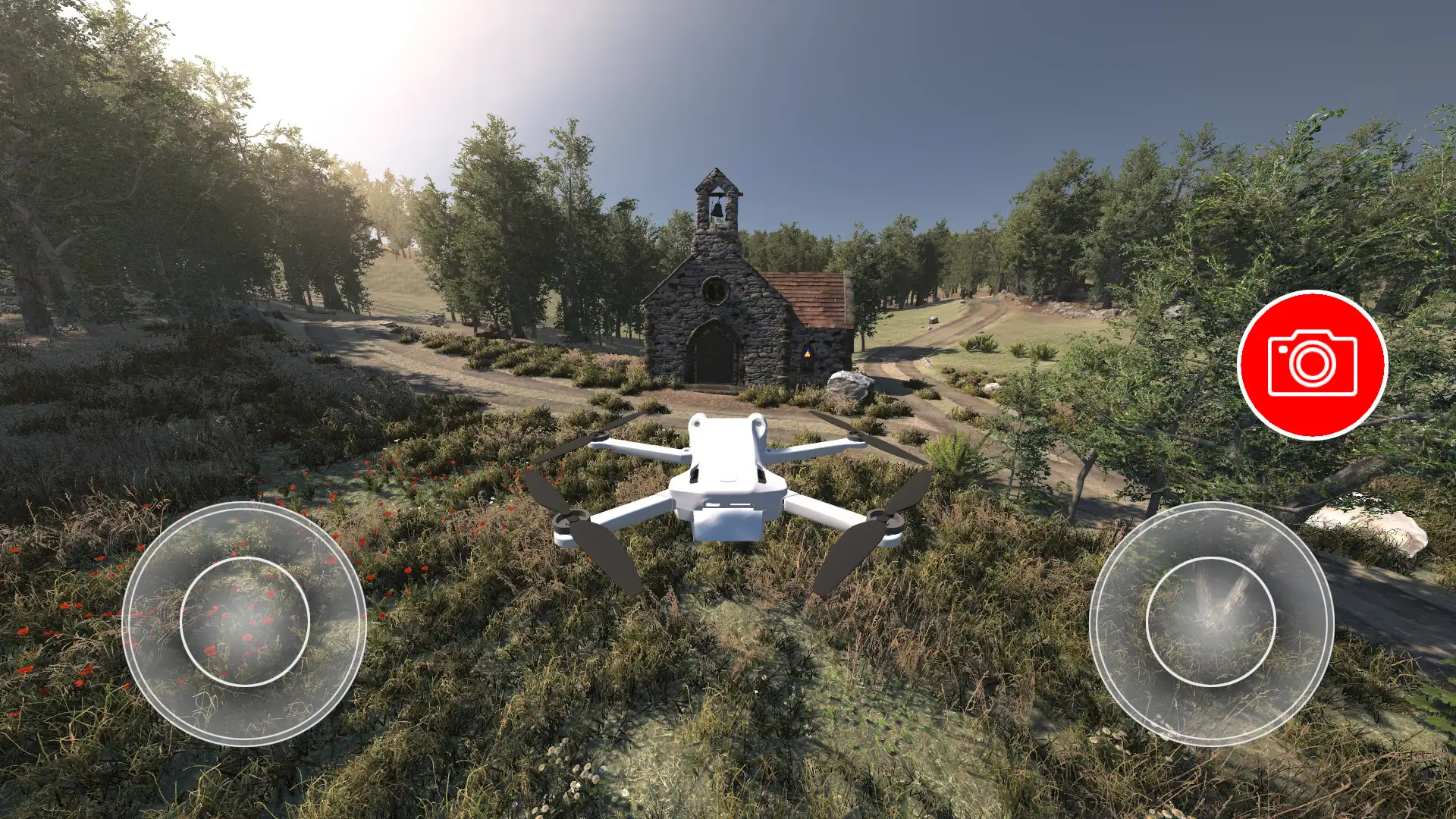 Скриншот Drone Simulator Realistic UAV 1